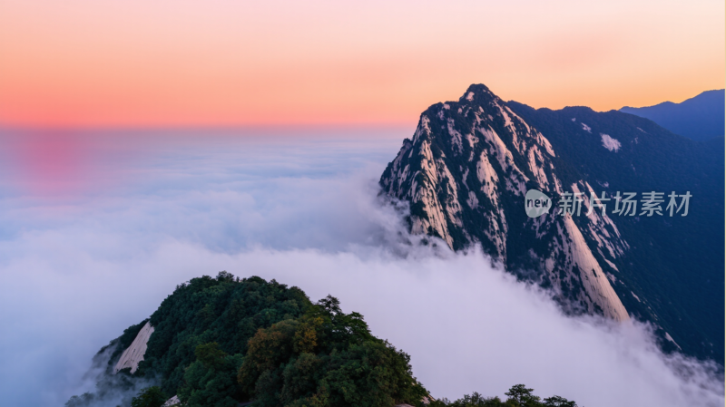 陕西华山美景