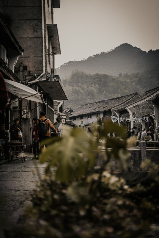 江南水乡古街农村改造前景象