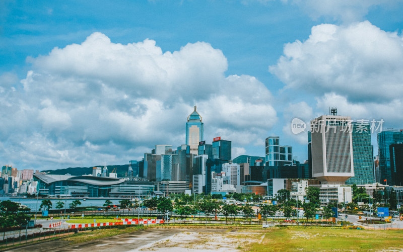 香港维多利亚港城市风光