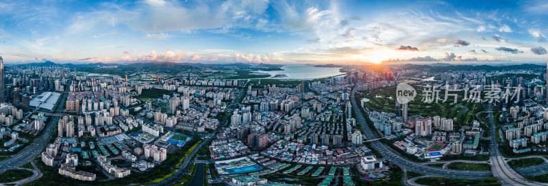 深圳是高楼全景