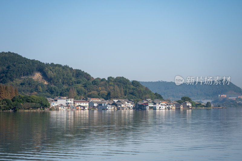 浙江宁波东钱湖景区风光