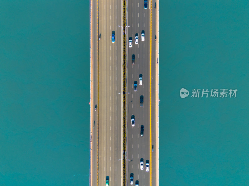 福州水上公路航拍全景