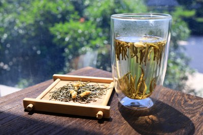 茉莉花茶 花茶 绿茶 茶叶展示