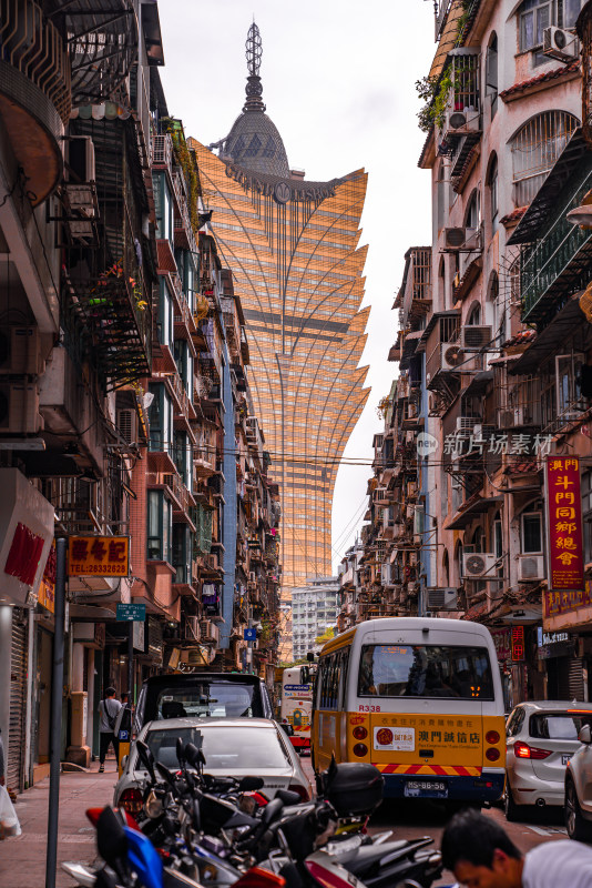 中国澳门地标建筑