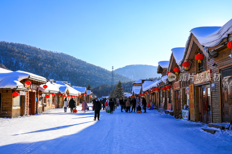 中国雪乡旅游地