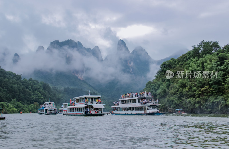 桂林阳朔漓江山水风光