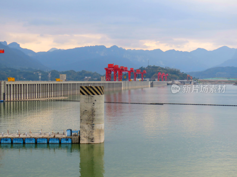 湖北宜昌三峡大坝风景区旅游风光