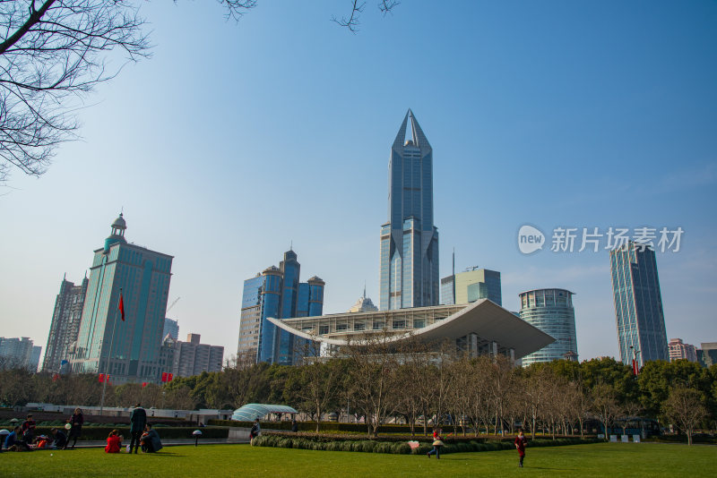 上海人民广场风光