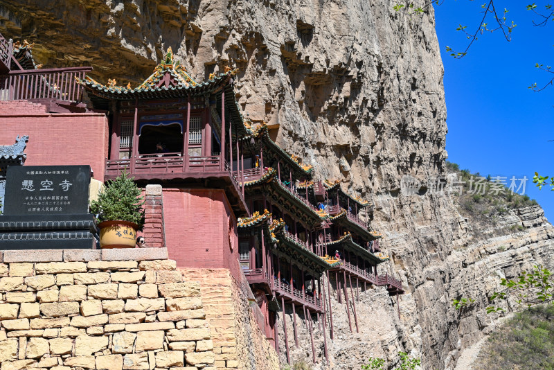 山西悬空寺 建筑外部的力学结构