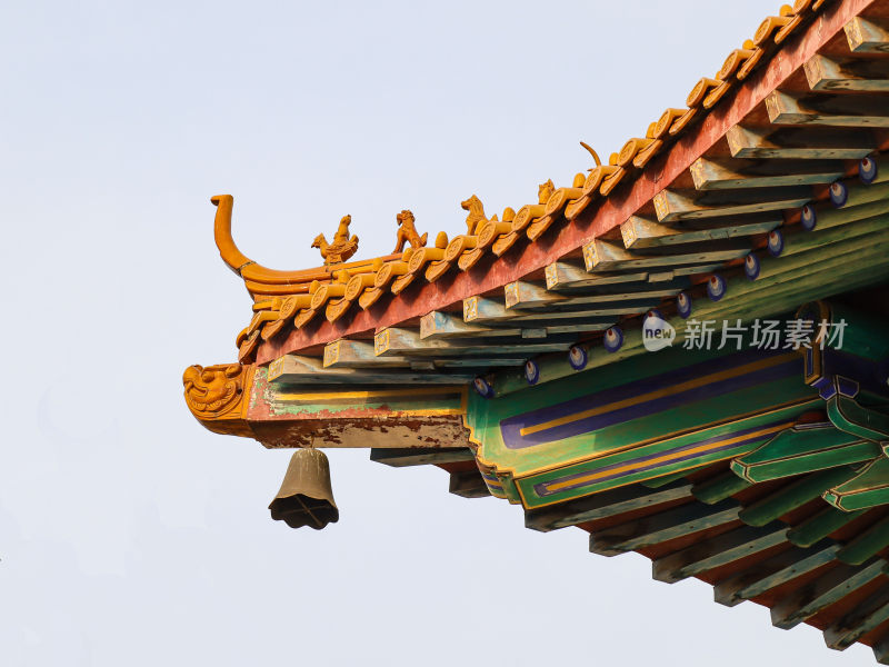 中式建筑飞檐脊兽