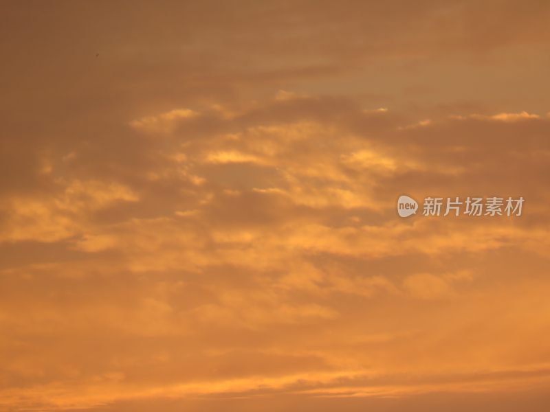 北京景山公园日落风景