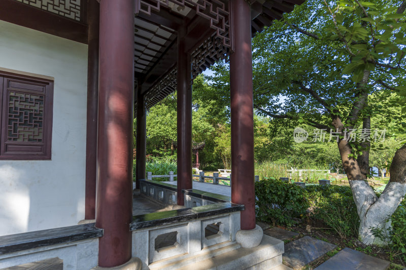 武汉东湖湖北书画院风景