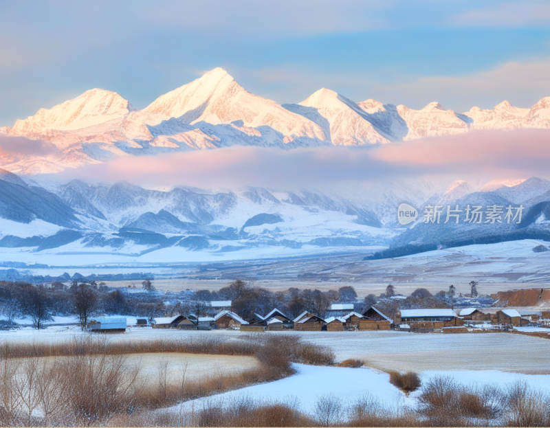 高山雪地