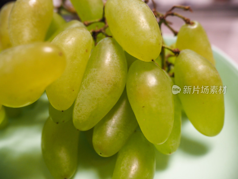 绿葡萄特写
