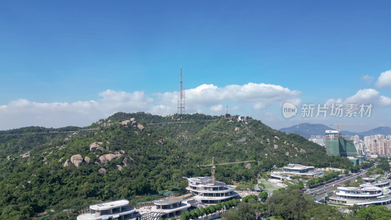 航拍广东珠海大景