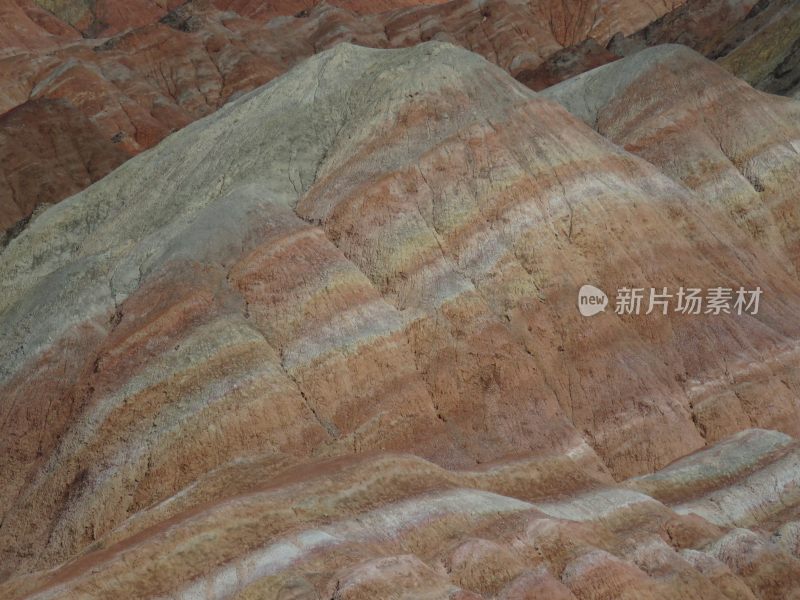 甘肃张掖七彩丹霞风景区旅游风光