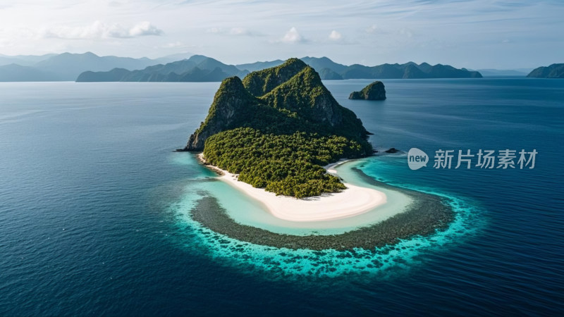 海岛风光绝美风景世外桃源