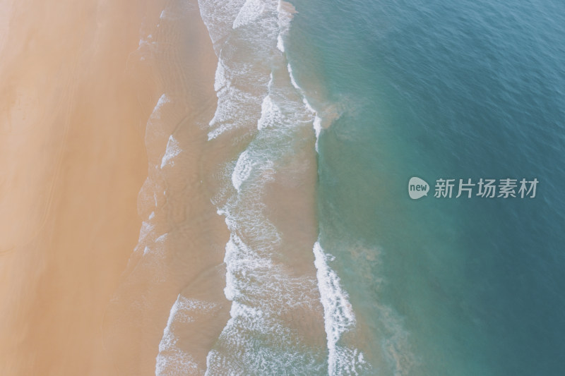 无人的沙滩-广东阳江海陵岛十里银滩