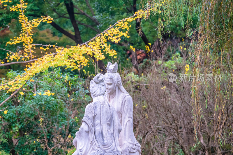 南京钟山风景名胜区明孝陵中的雕塑