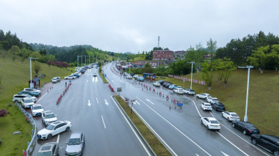 节假日拥堵的路段