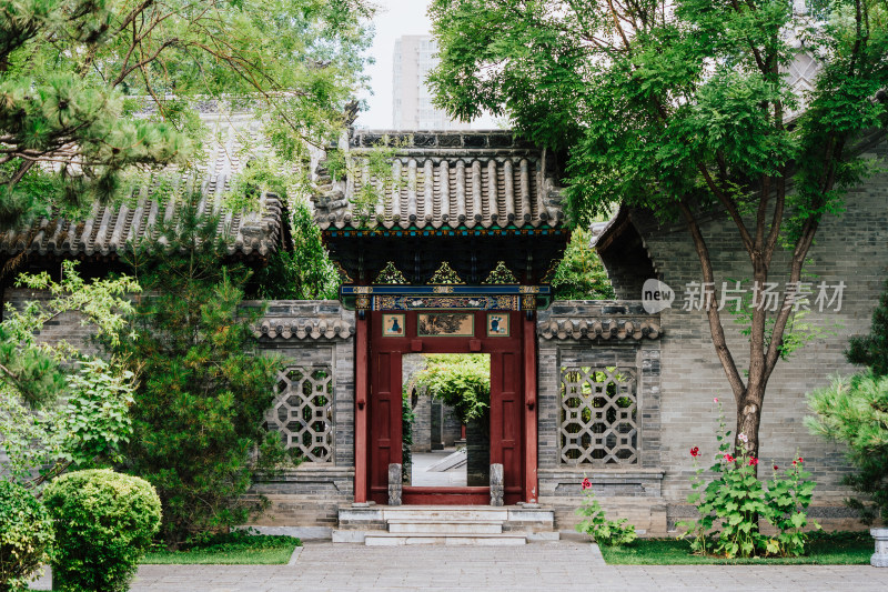 太原晋商博物院东花园