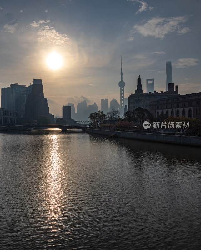 上海苏州河邮政博物馆乍浦路桥上海城市景观