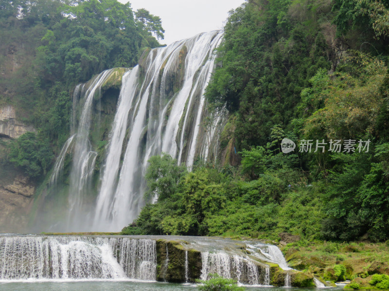 中国贵州安顺黄果树瀑布旅游风光