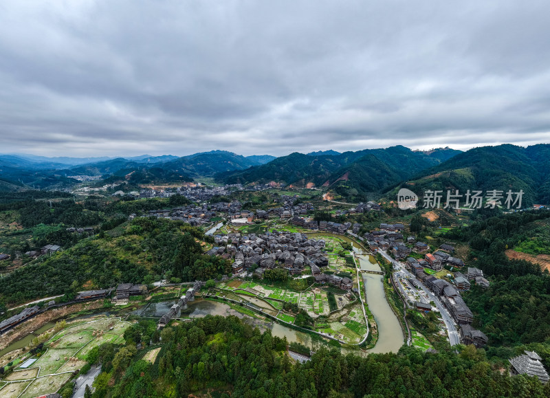 广西柳州三江程阳八寨5a景区