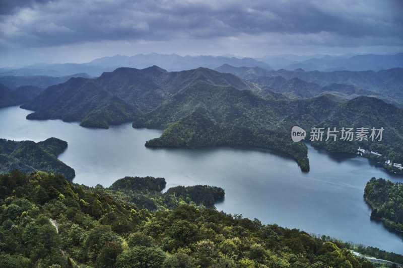 浙江绍兴南山湖风景区