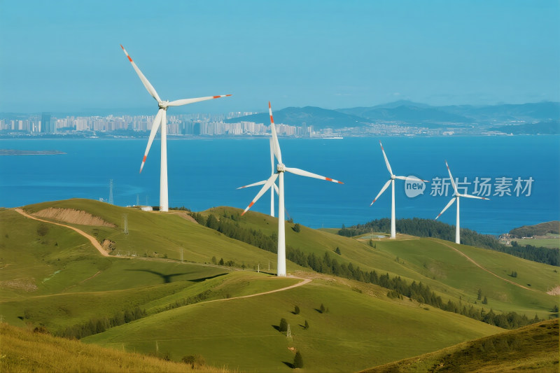 山间风力发电设备