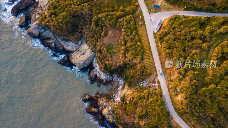 航拍海岛风光