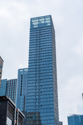 成都锦江区春熙路街道金融街融御城市风景