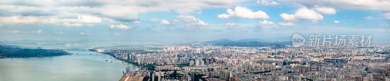 中国广东省汕头市城区大景