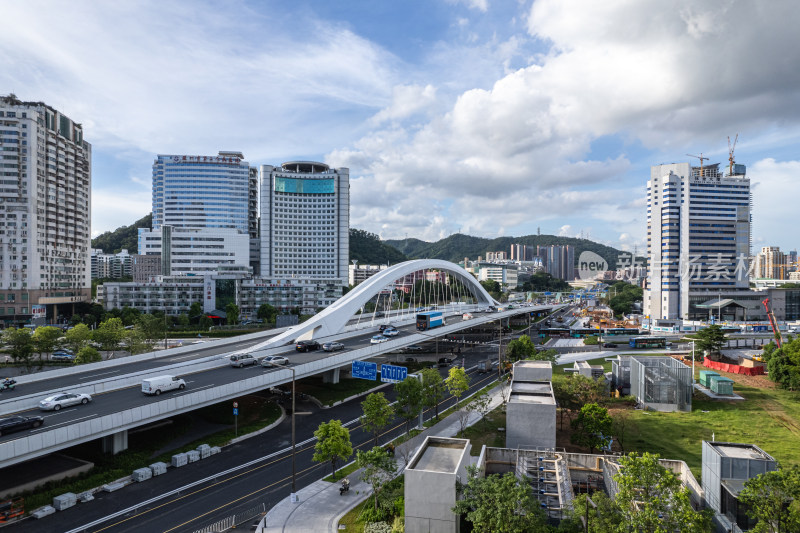 深圳市华富路黄木岗立交桥