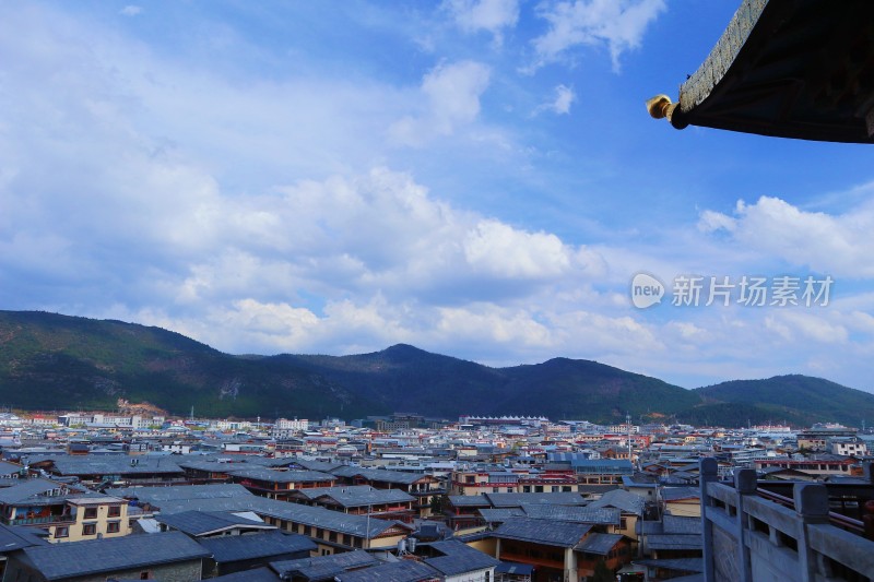 大佛寺山顶的风景