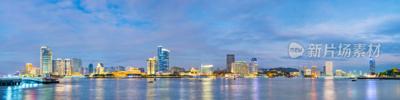 厦门夜景全景