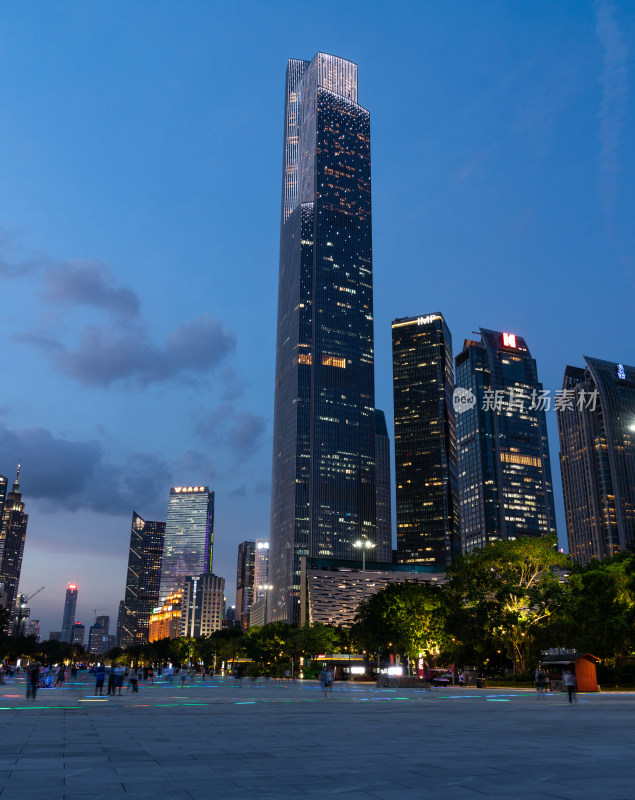 广州城市夜景