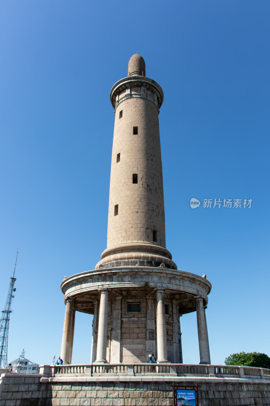 大连旅顺白玉山景区白玉山塔