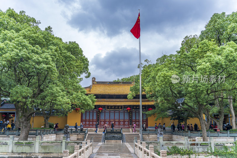 浙江普陀山普济寺禅院建筑