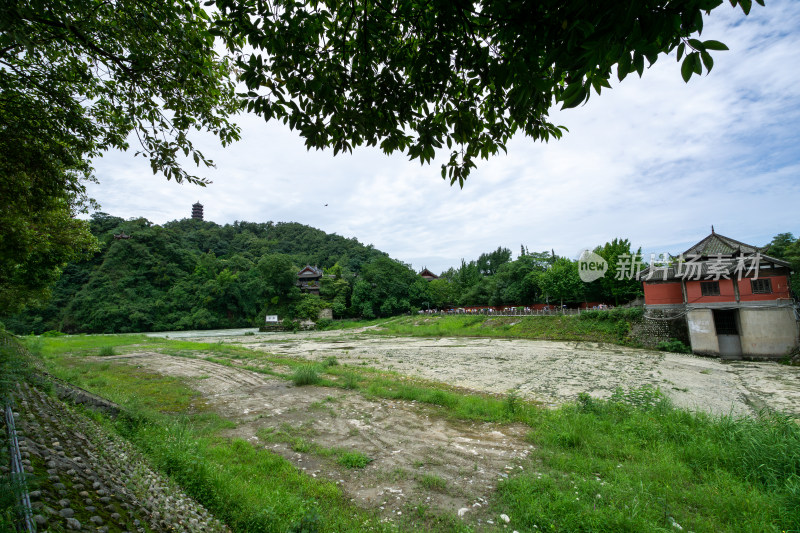 都江堰景区的景观