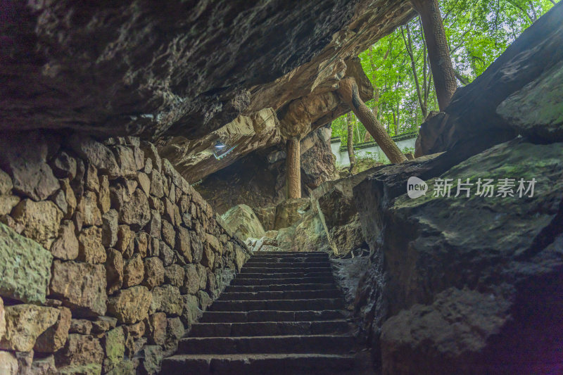 杭州宝石山紫云洞景区