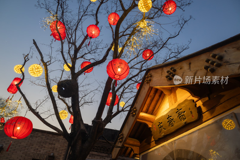 北京模式口文化街春节庙会