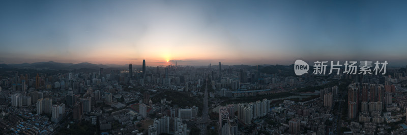 深圳罗湖区城市风光-城脉中心