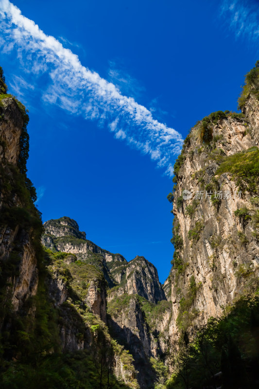 太行山大峡谷的壮丽风光