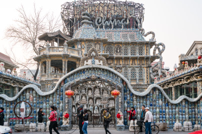 天津城市风光地标建筑