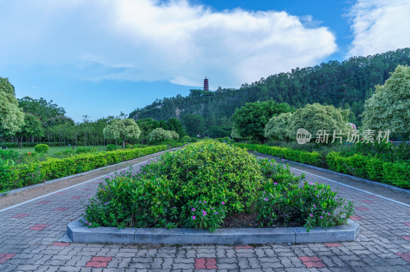 广州南沙蒲洲花园城市公园园林景观设计