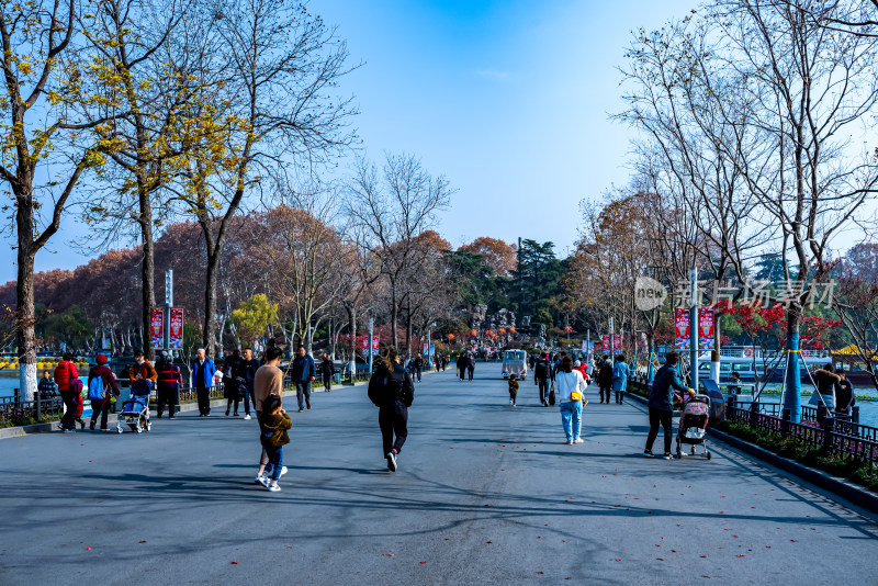 南京玄武湖景观景点玄武门