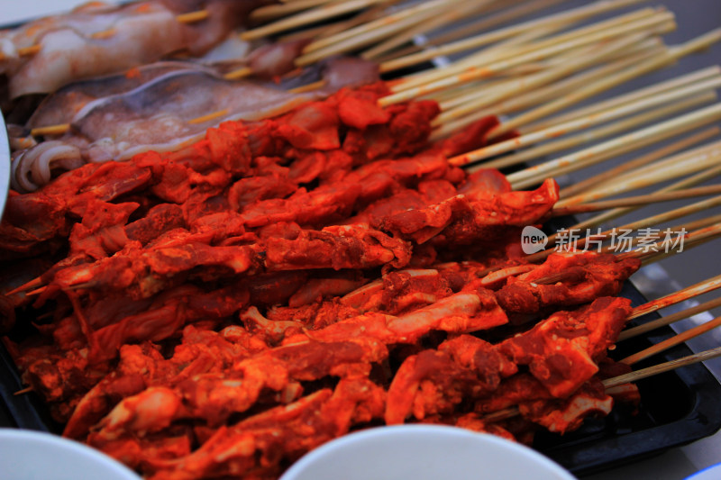 自制烧烤食材