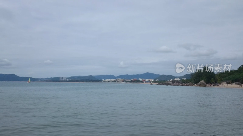 海南岛海滩沙滩