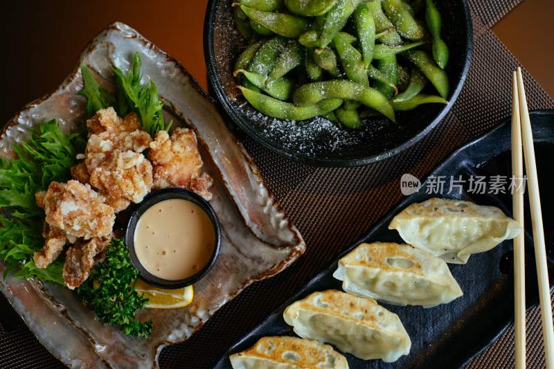 煎饺 饺子 美食摆拍 饺子摆盘